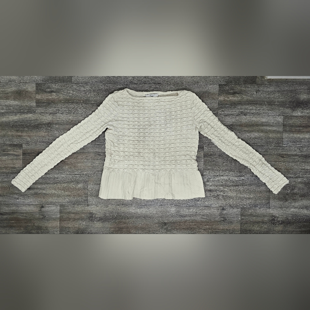 Pringle Of Scotland Merino Wool Textured Long Sleeve Sweater-Size Large - Picture 2 of 5